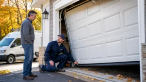 What Happens When a Garage Door Sags Before Winter?